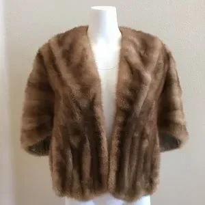 the Halle Bros Co Jackets Coats Vintage Mink Stole By The